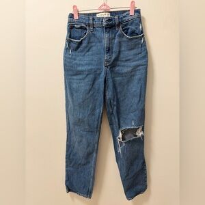 Abercrombie & Fitch ‘90s Ultra High Rise Straight Jeans Curve Love